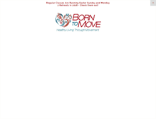Tablet Screenshot of borntomove.ca